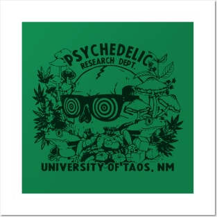 psychedelic research Posters and Art